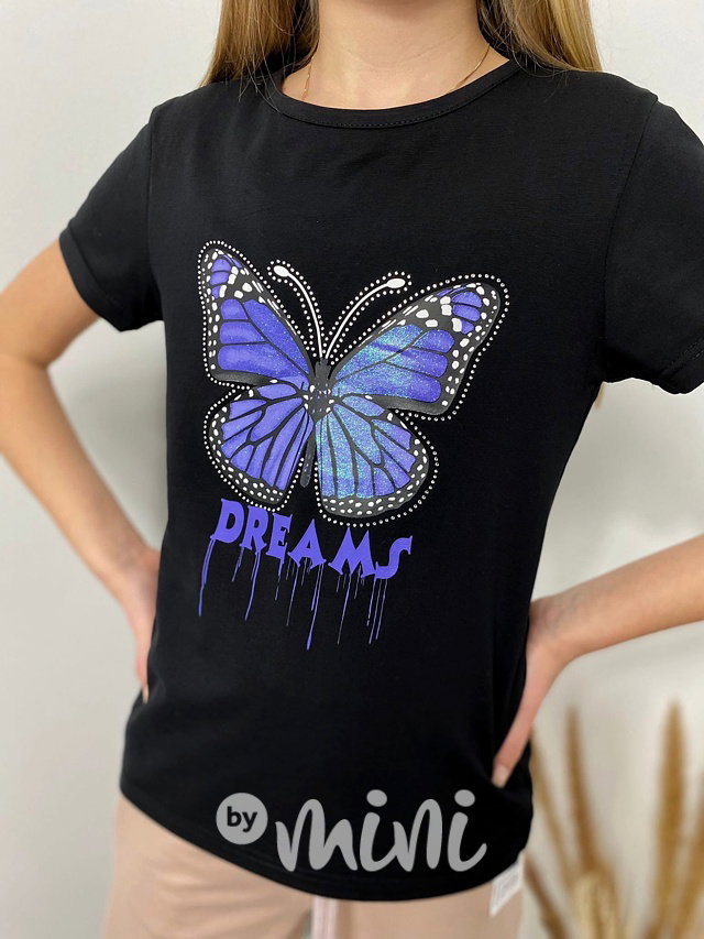 Butterfly triko černé