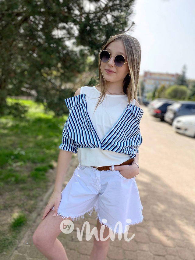 Košilové tílko 2v1