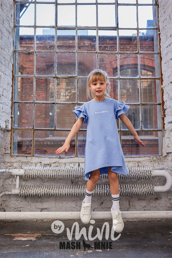Mash Mnie summer šaty baby blue