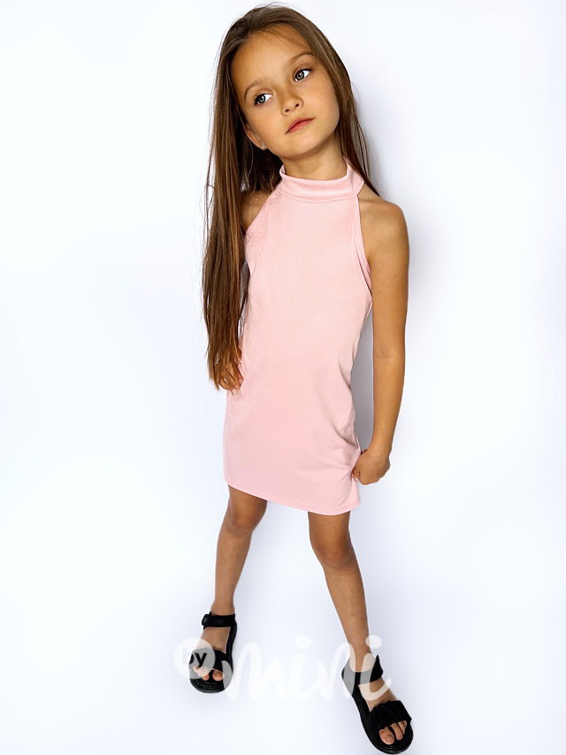 Letní mini šaty sweet pink