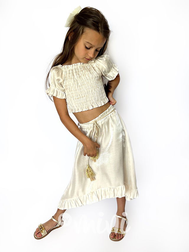 Letní boho set beige