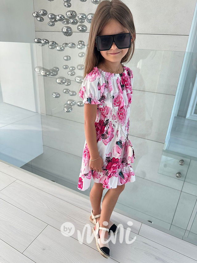 Summer šaty s kabelkou