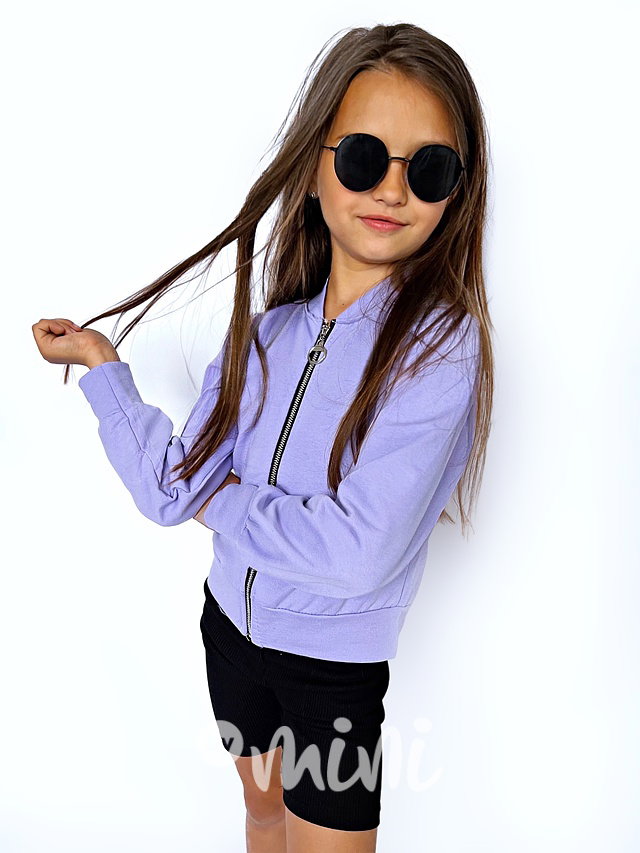 Cutie mikina fialová