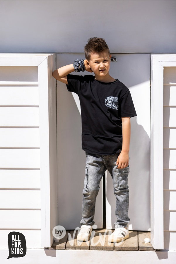 All for kids soft denim kapsáče dark