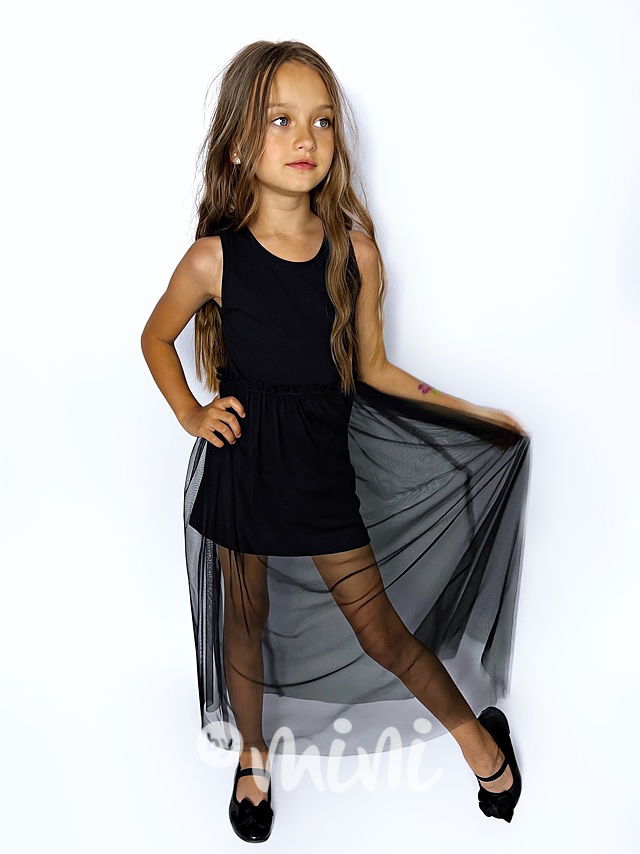 All for kids šaty s tylem black