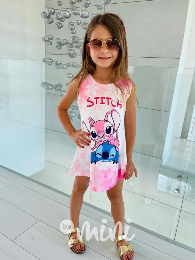 Lilo & Stitch letní šaty flowers