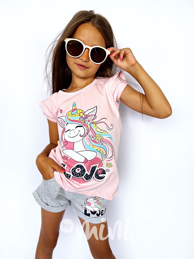 LOVE unicorn summer set