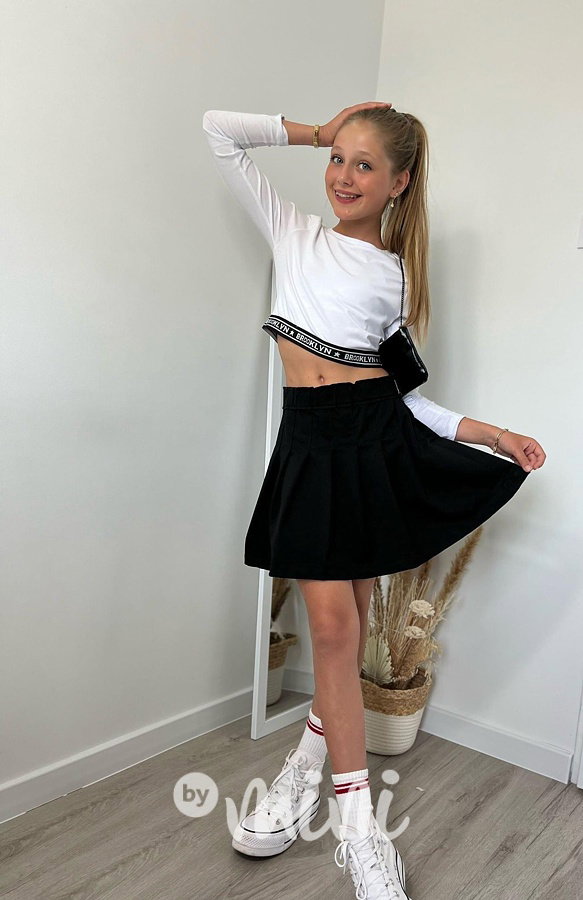 Brooklyn longsleeve crop blůzka