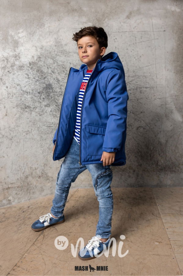 Mash Mnie zimní bunda WOLF modrá