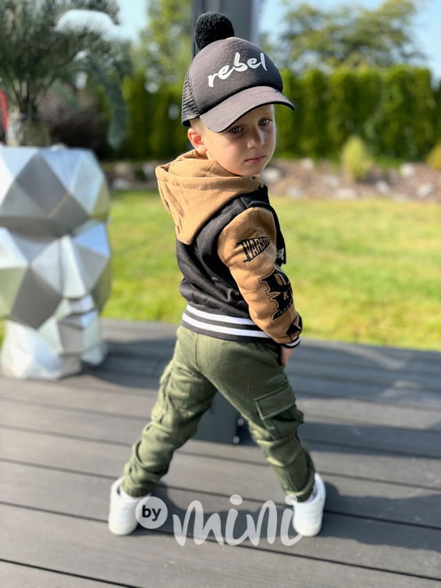 Zateplená baseball mikina