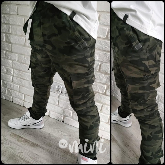 All for kids cargo tepláky army
