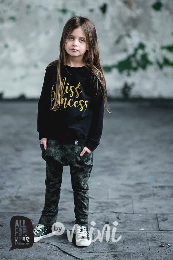 Army Flower baggy tepláčky