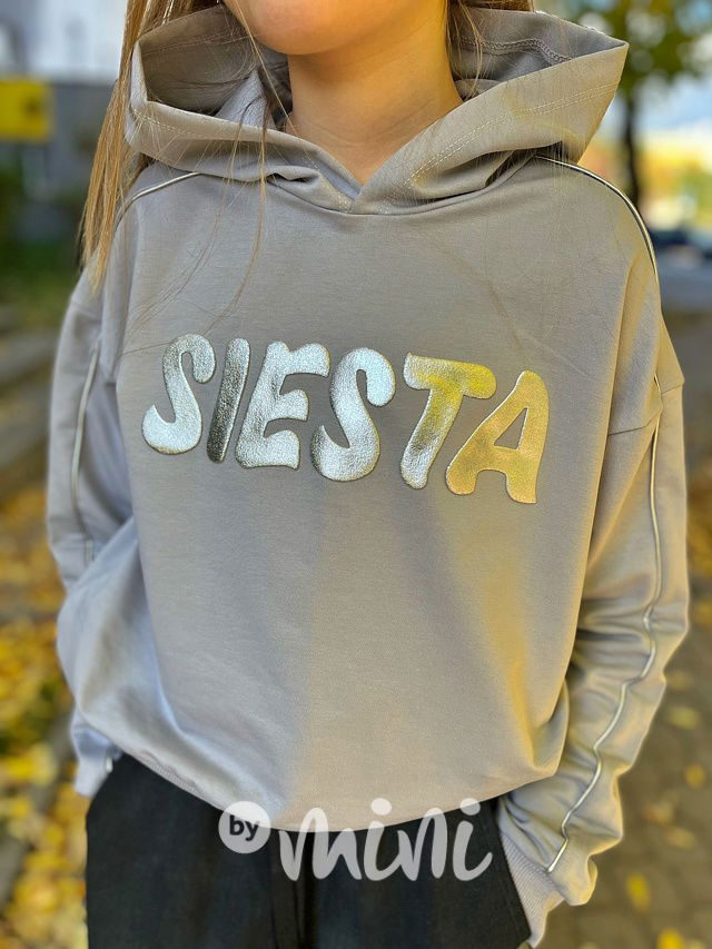 Mikina SIESTA šedá