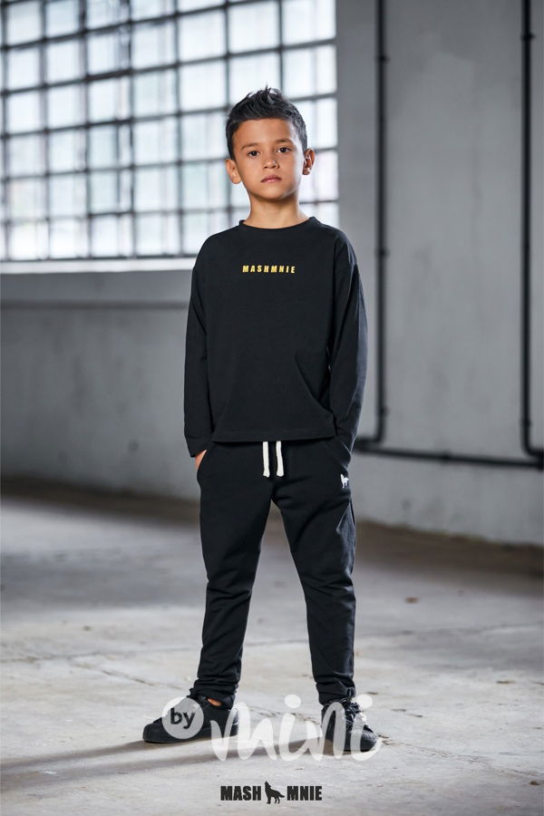 Mash Mnie longsleeve triko WOLF černé