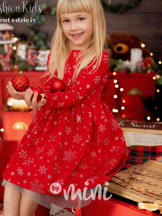 Sváteční šaty SNOWFLAKES