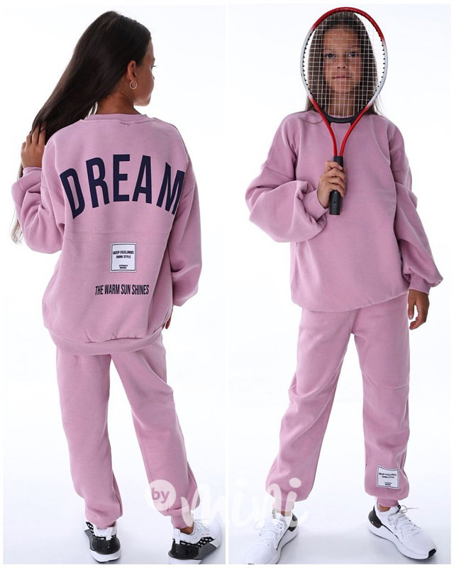 Zateplená sporty souprava DREAM PINK