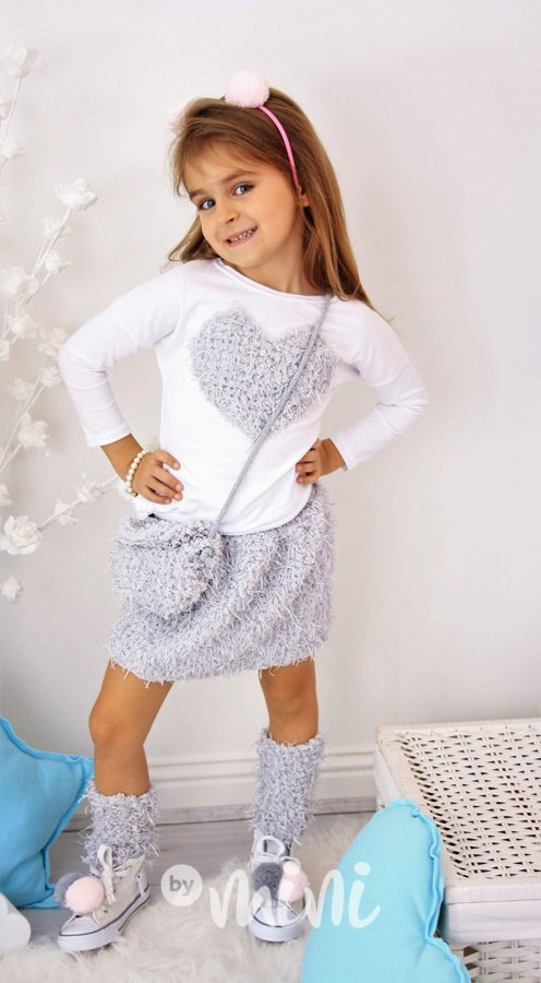 Šedá comfy kabelka