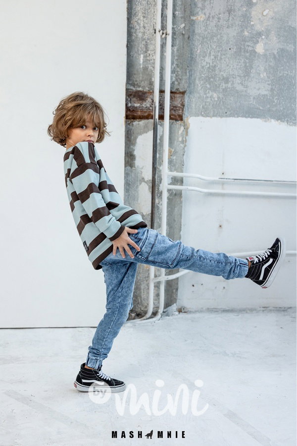 Mash Mnie jeans cargo blue