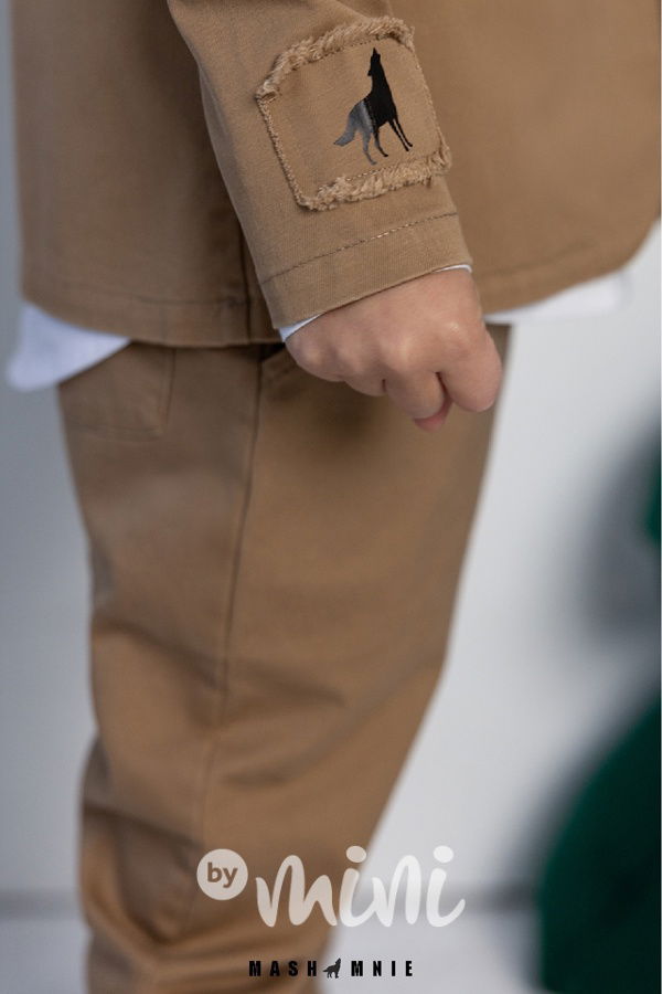 Mash Mnie sako WOLF béžové