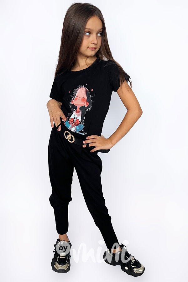 Happy girl triko černé