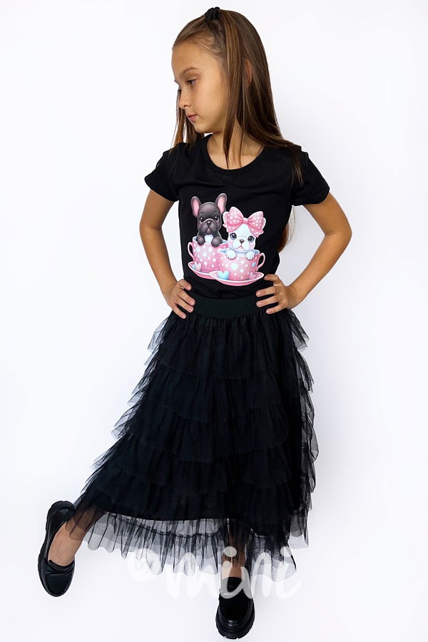 Puppies triko černé