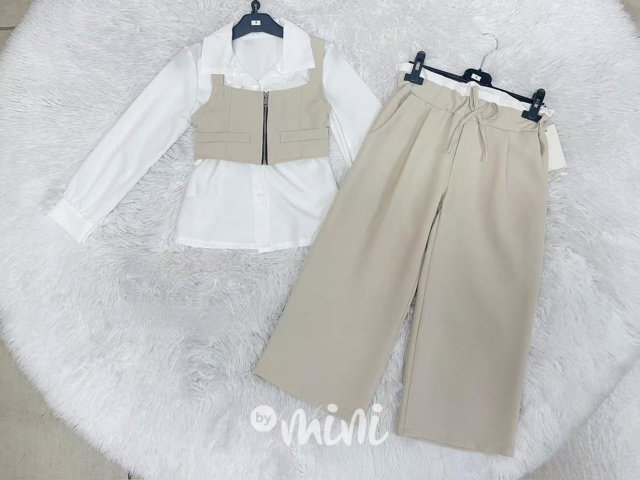 3-dílný ELEGANT set béžový