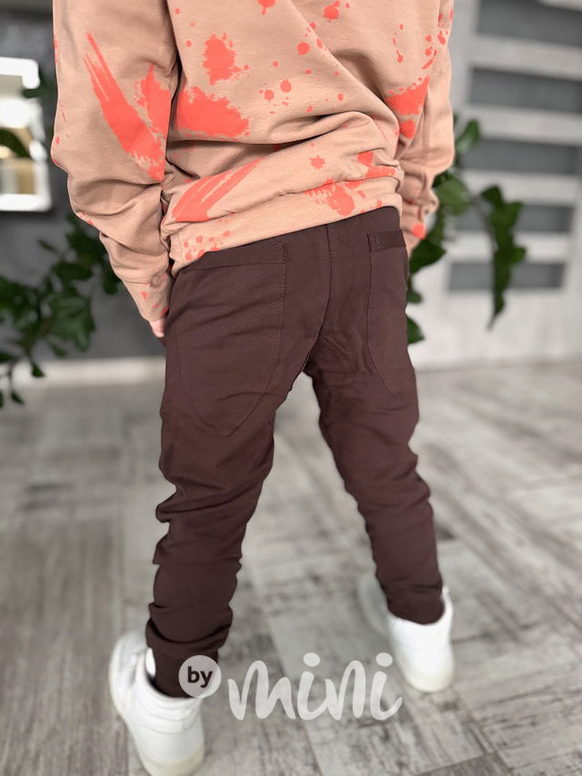 BASIC tepláky chocolate