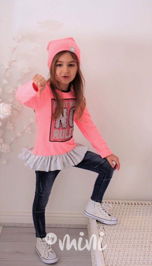 NO RULES neon tunika