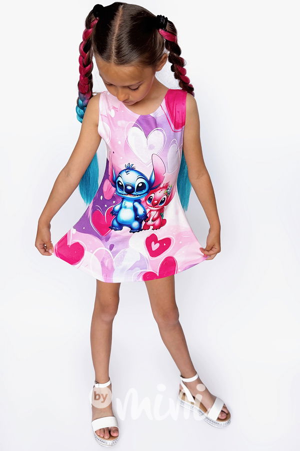 Lilo & Stitch letní šaty HEART