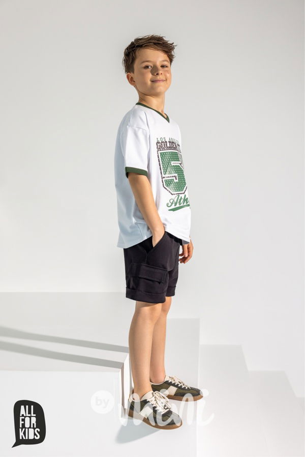 All for kids kraťasy s kapsami black