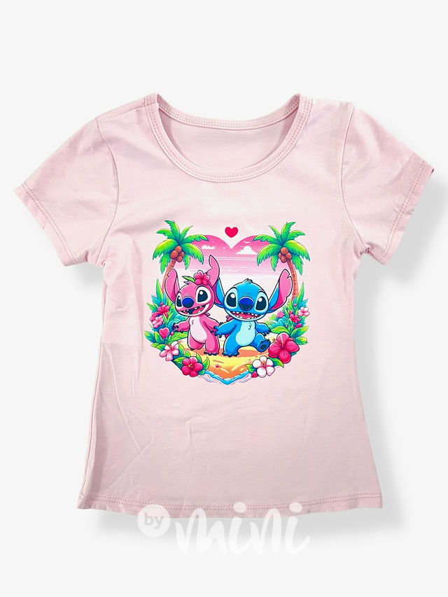 Lilo & Stitch triko Paradise růžové