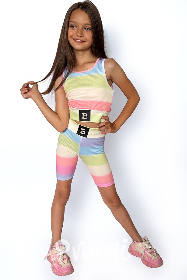 Rainbow sporty set