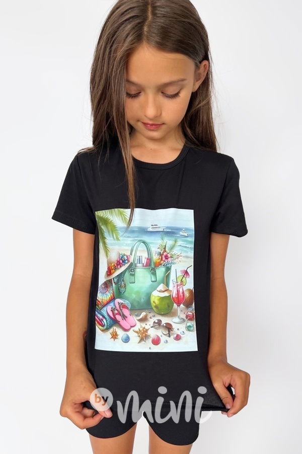 Holiday triko černé