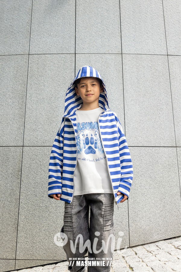 Mash Mnie mikina pruhy