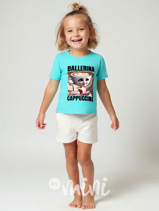 Ballerina Cappuccina triko tyrkysové
