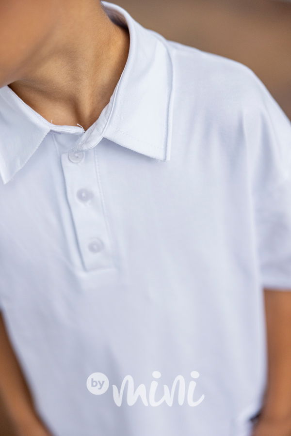 Mash Mnie polo košile WOLF bílá