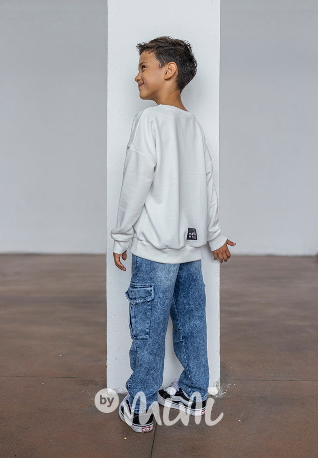 Mash Mnie soft denim barrel kapsáče blue