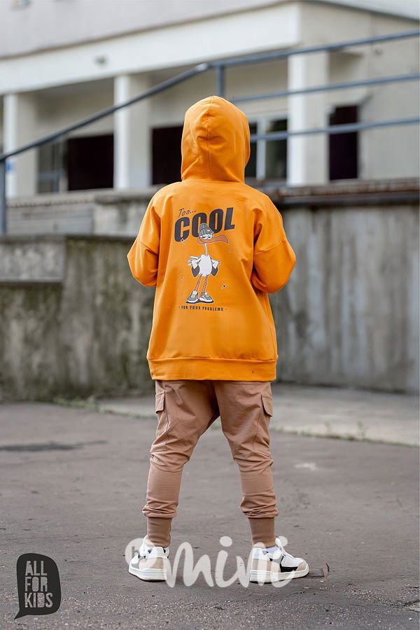 All for kids mikina COOL orange