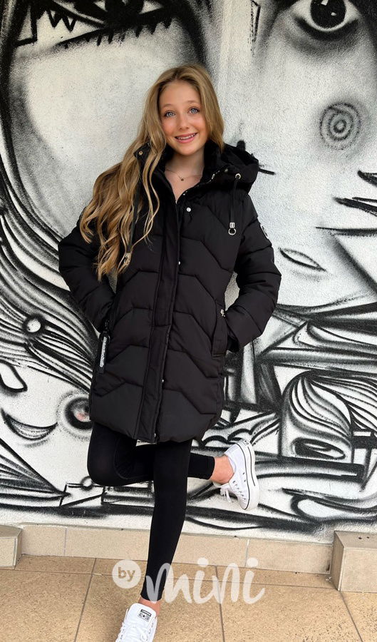 Zimní kabát Elis černý