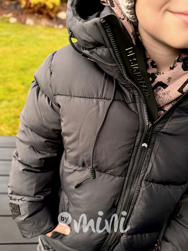 Zimní černá bunda STYLE
