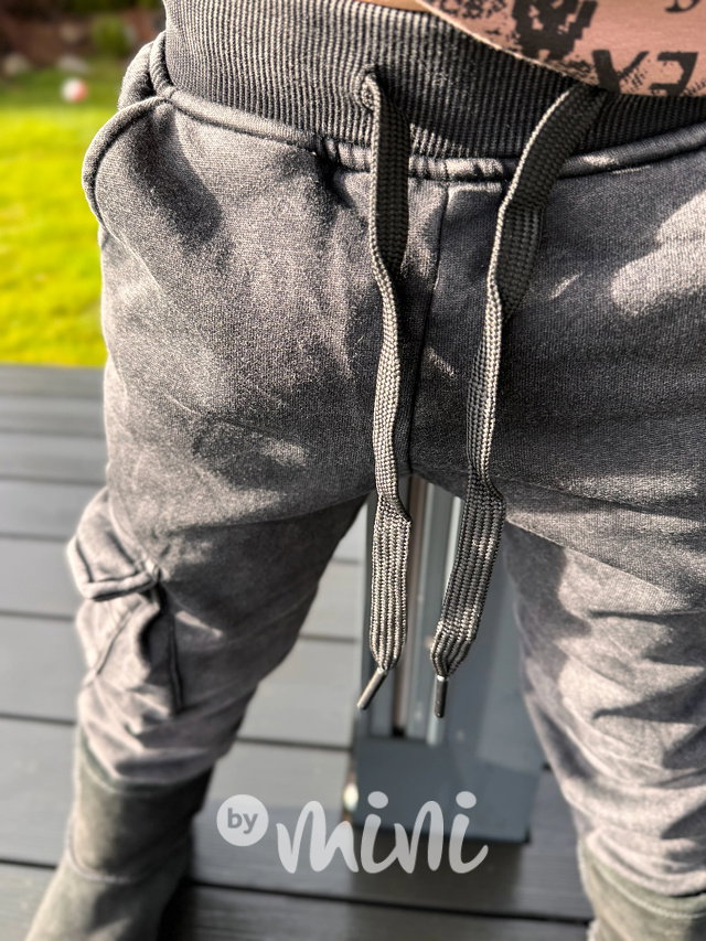 Thermo soft denim tepláky