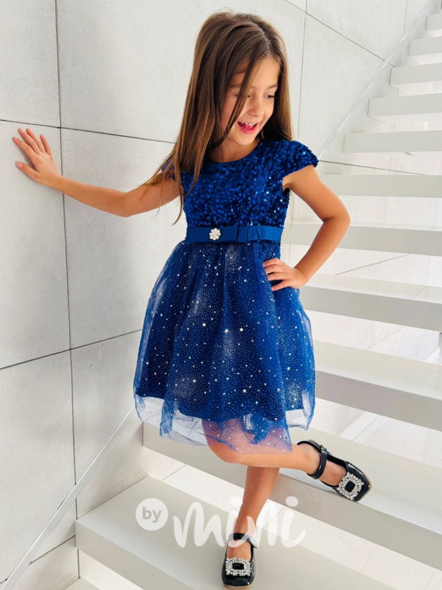 PREMIUM slavnostní šaty STARS royal blue