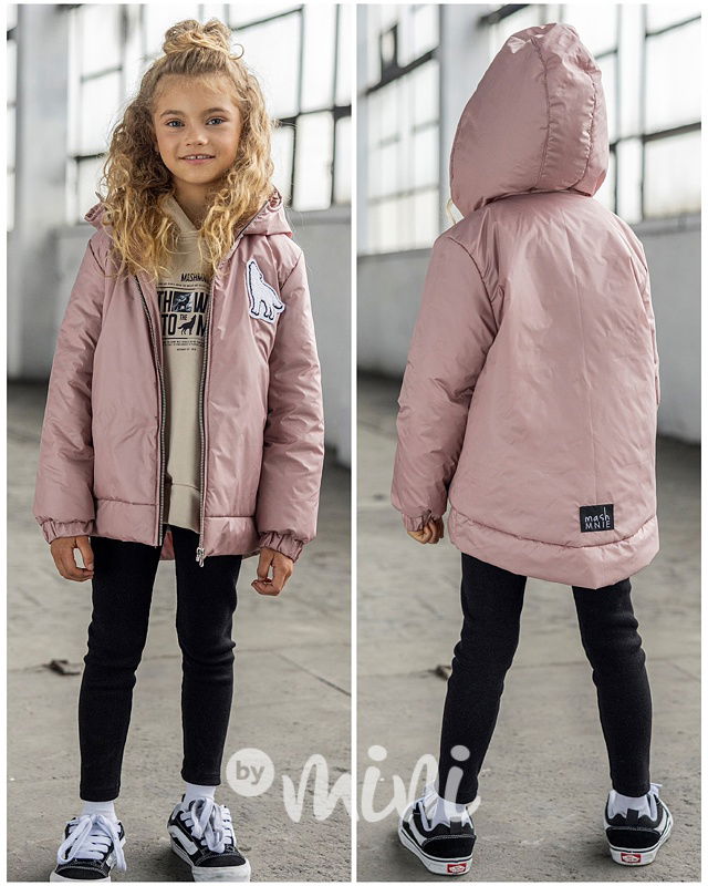 Mash Mnie zimní bunda WOLF pink