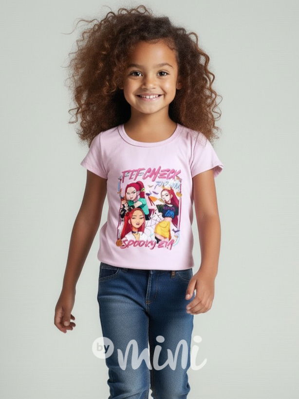 Lovkyně démonů triko Mira růžové