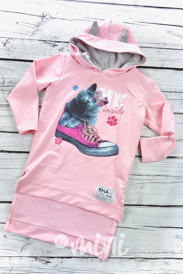 ME cat tunikomikča pink