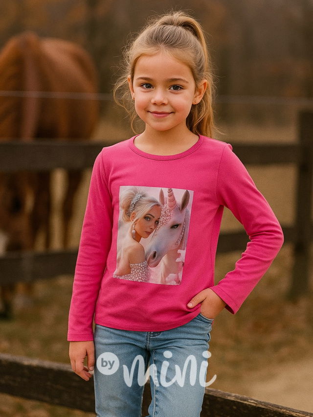 UNICORN beauty blůzka růžová