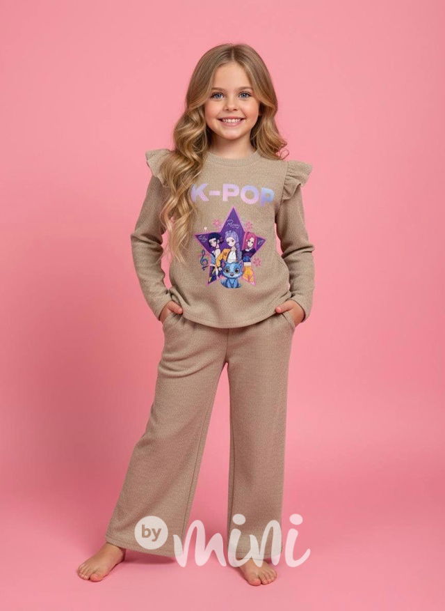 HUNTRIX teplá blůzka + široké kalhoty