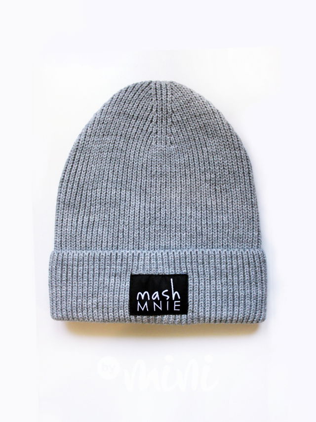 Mash Mnie pletená čepice grey