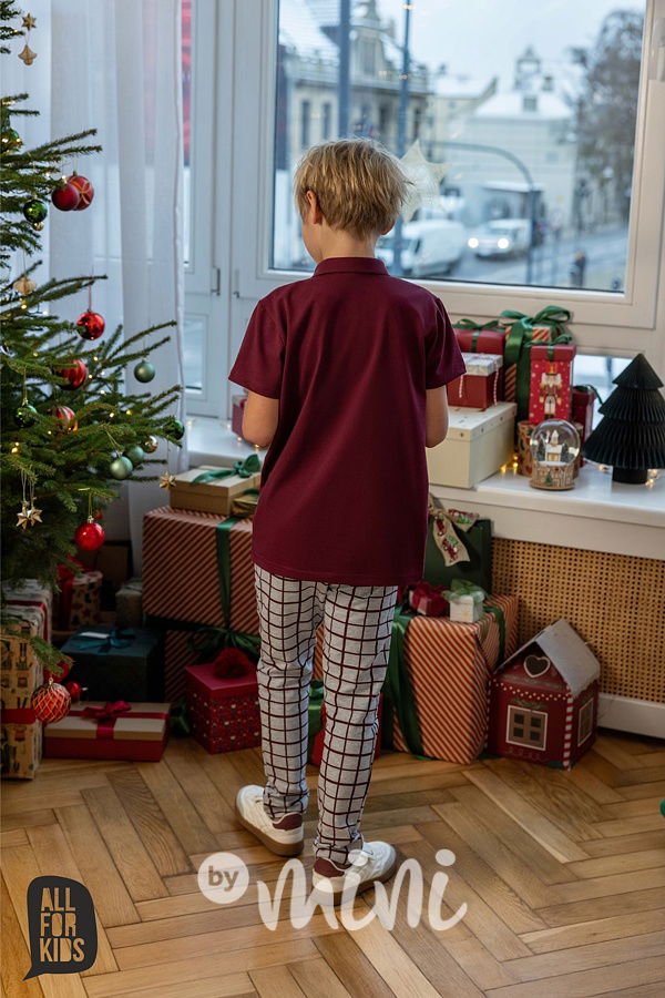 All for kids polo triko bordo