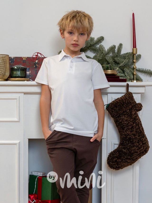 All for kids polo triko white